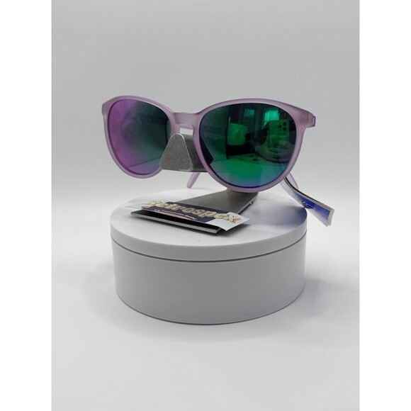 NWT Vintage Cebe Classic Sport Sunglasses | Model 1721 Purple with Green Mirror - Picture 4 of 10